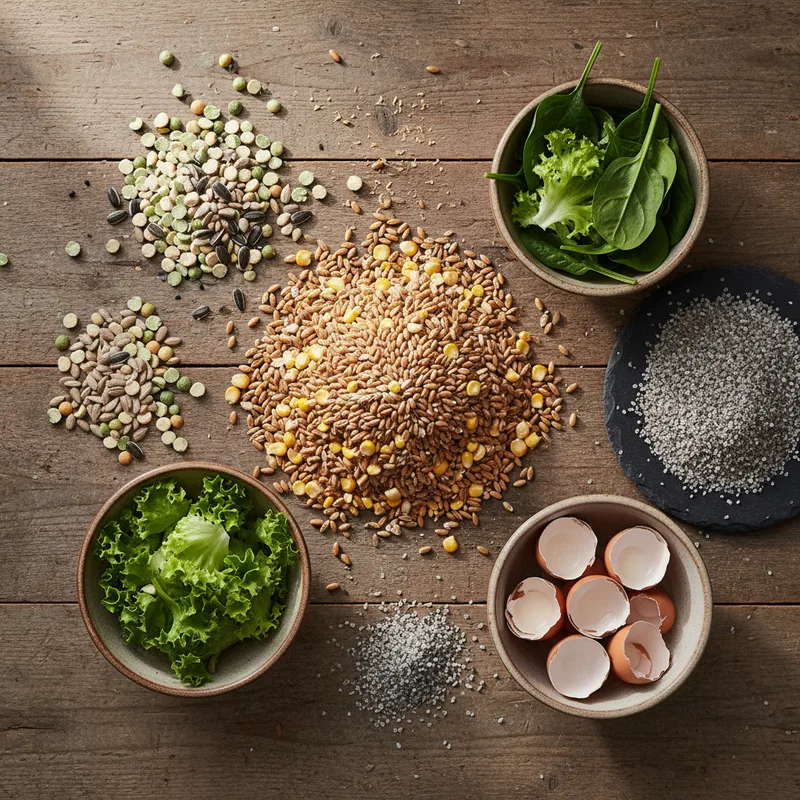 Alimentation naturelle des volailles : nourrir vos poules sans produits industriels