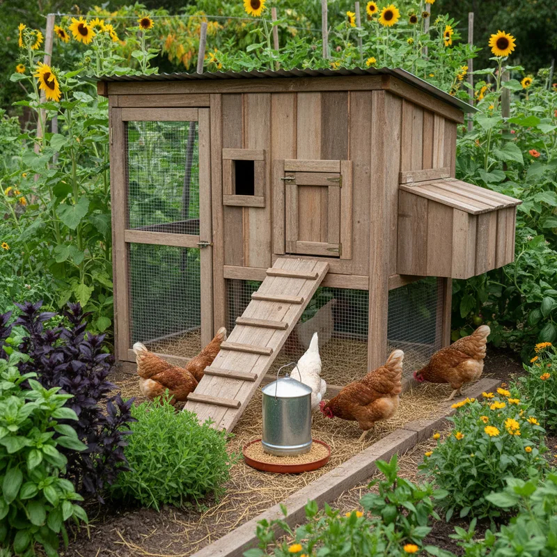 Construire un poulailler fonctionnel : plans, matériaux et étapes clés