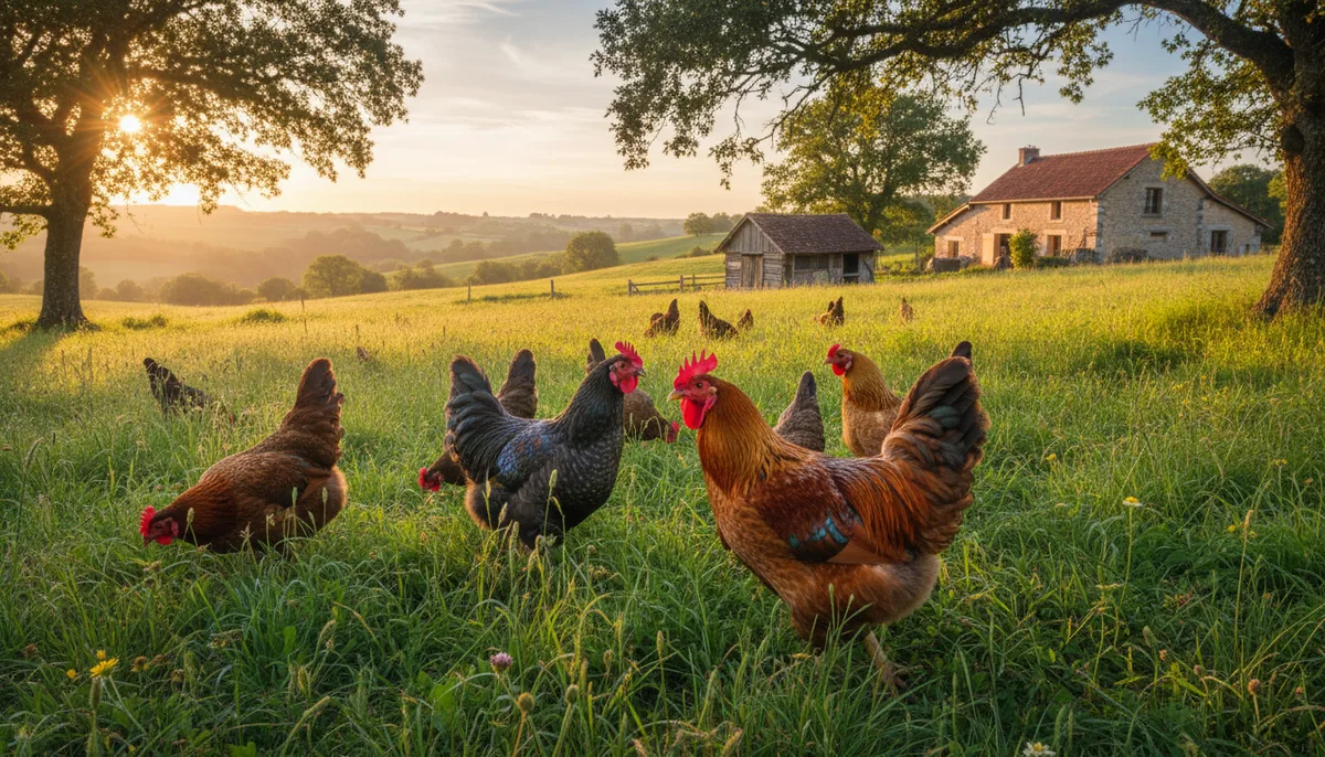 Vente de poulet à la ferme : prix, labels et achat direct